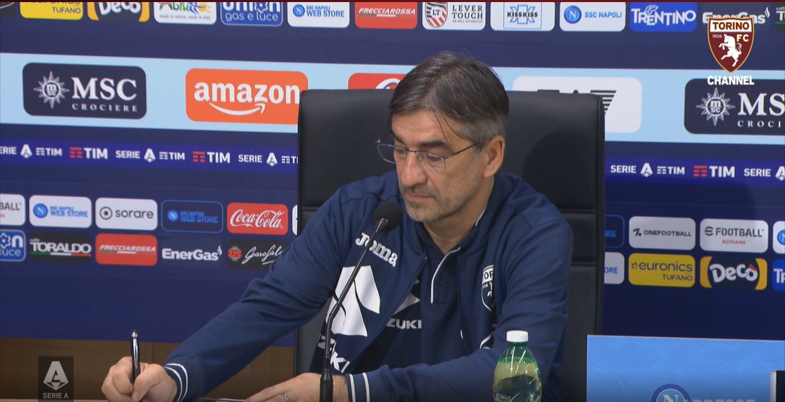 Napoli-Torino: conferenza stampa post-partita